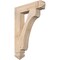 Ekena Millwork Legacy Arts & Crafts Smooth Bracket, Douglas Fir, 3 1/2"W x 18"D x 26"H BKT04X18X26LEC03SDF - alternate 1